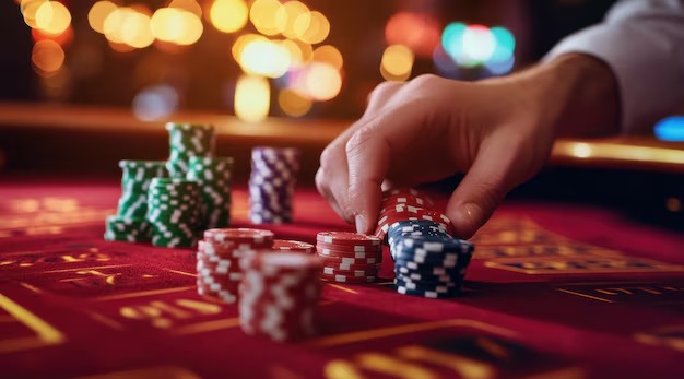 Balance updates live during gameplay Texas Poker player balance display and cashout interface